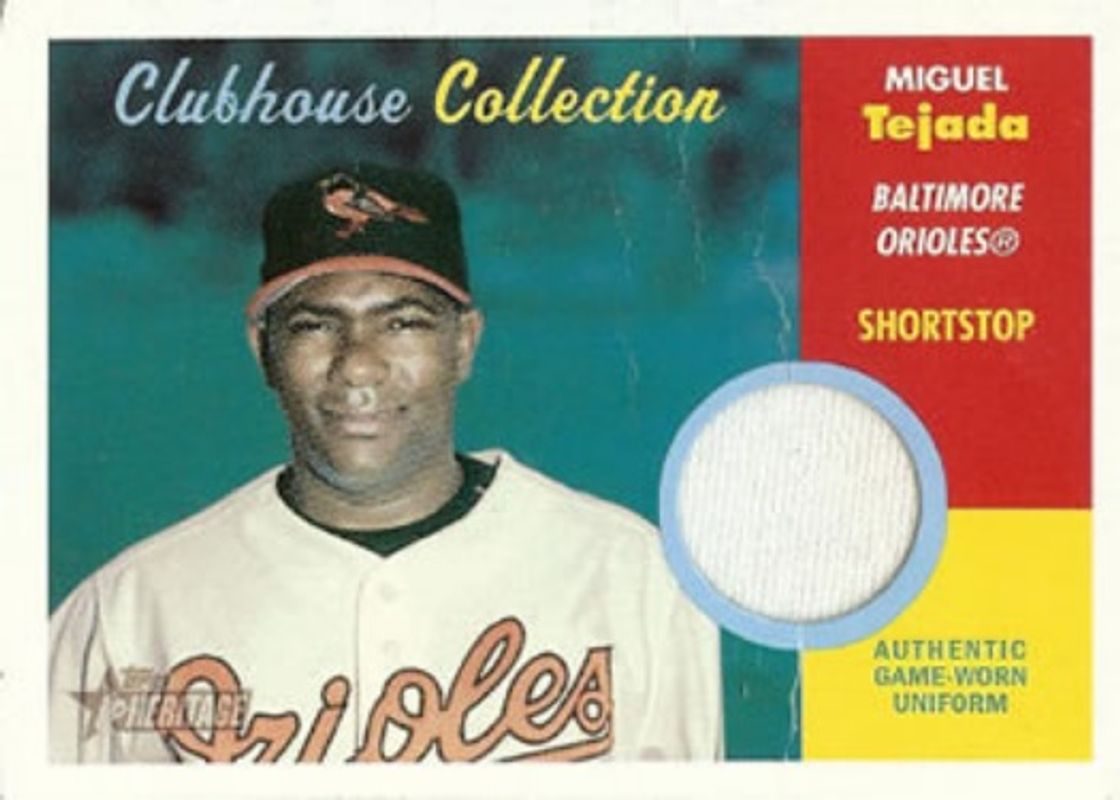 2006 Topps Heritage #CC-MT Clubhouse Collection Relics