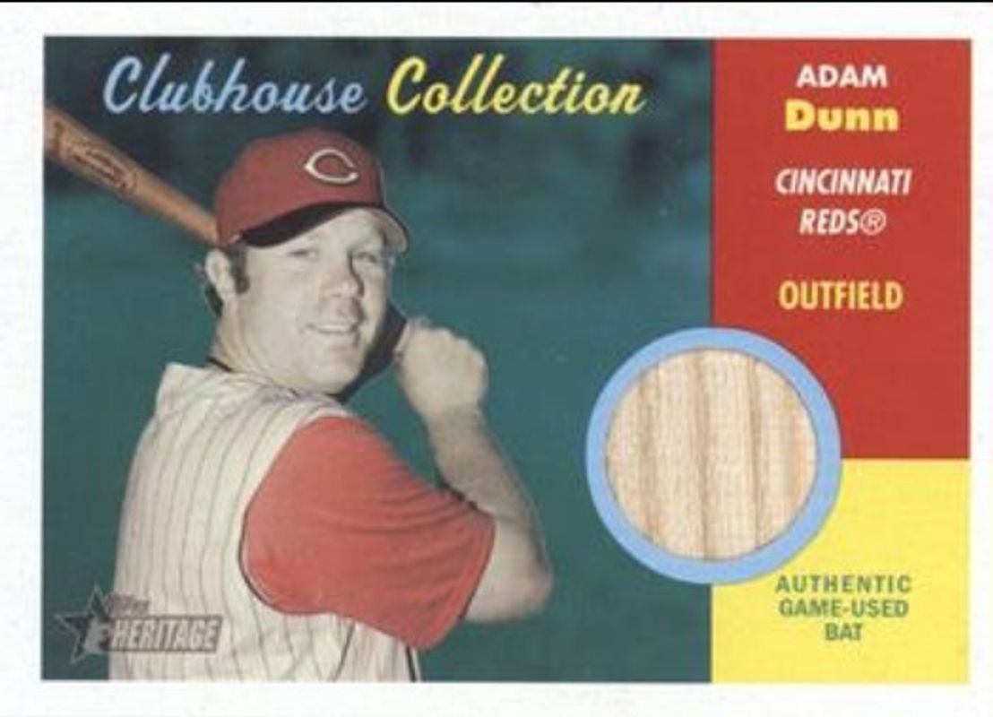 2006 Topps Heritage #CC-AD Clubhouse Collection Relics