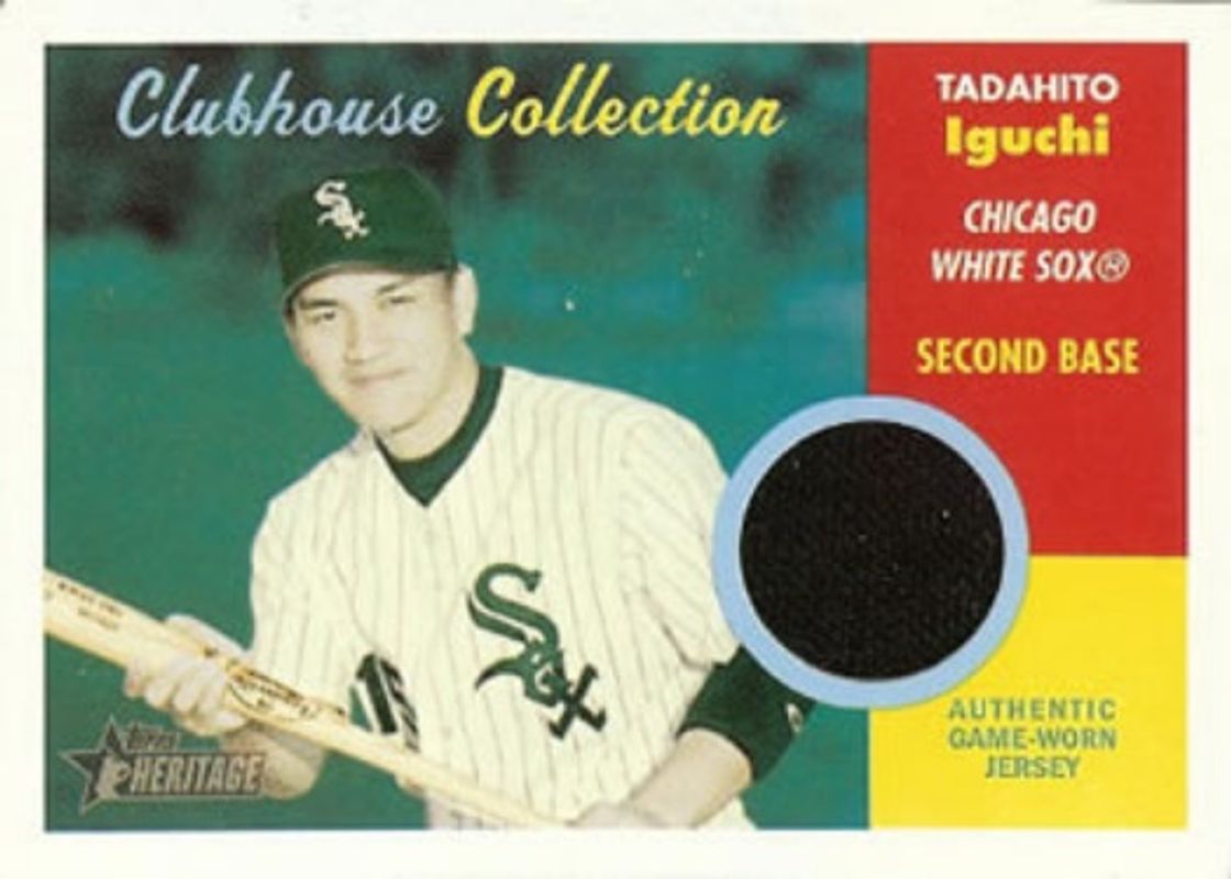 2006 Topps Heritage #CC-TI Clubhouse Collection Relics