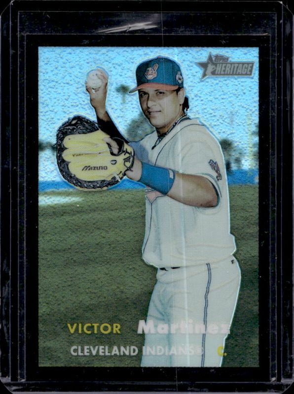 2006 Topps Heritage #38 Chrome Black Refractor /57