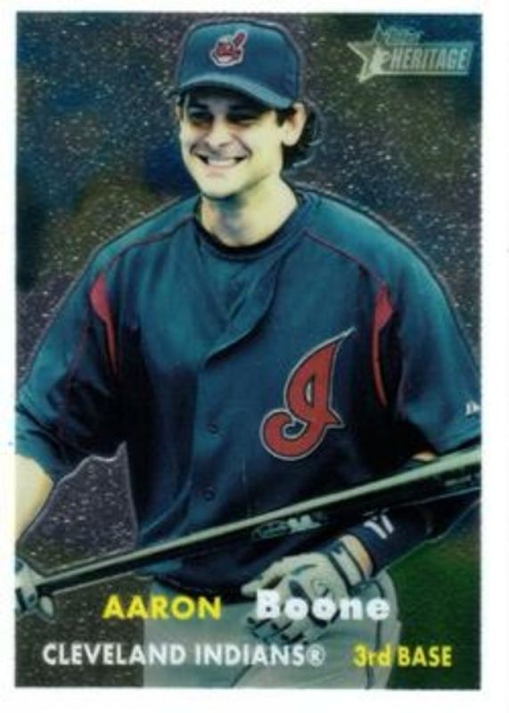 Aaron Boone 2006 Topps Heritage #31 Chrome /1957 RAW