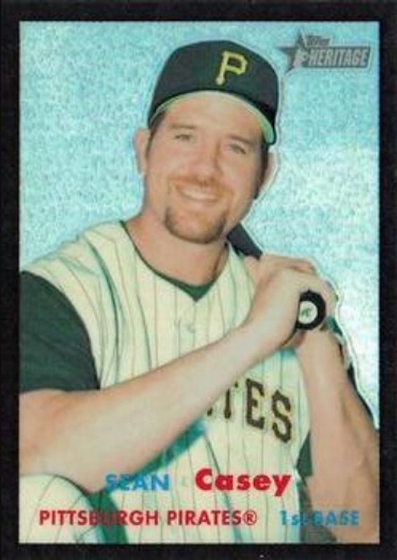 2006 Topps Heritage #3 Chrome Black Refractor /57