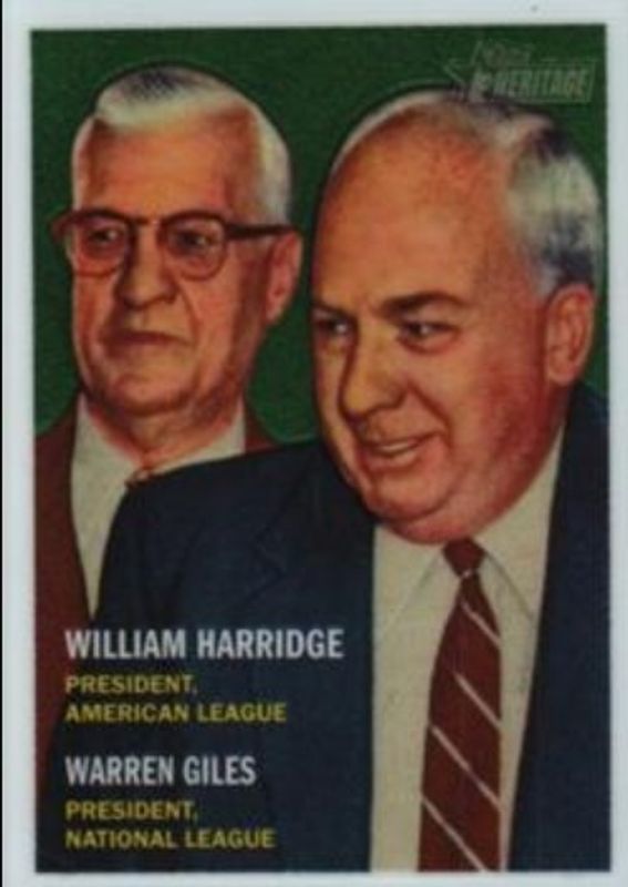 2006 Topps Heritage #5 Chrome /1957