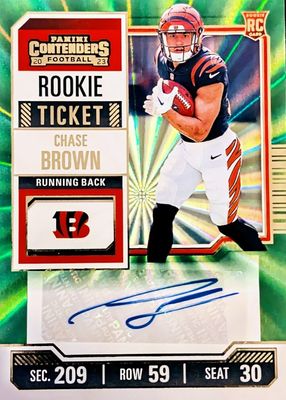 2023 Contenders #105 Rookie Ticket Auto Variation