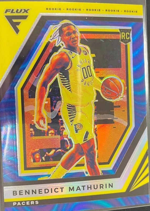 Bennedict Mathurin 2022 Flux #212 Moonlight Rookie PSA 10