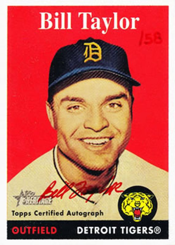 2007 Topps Heritage #ROA-BT Real One Autographs - Red Ink /58