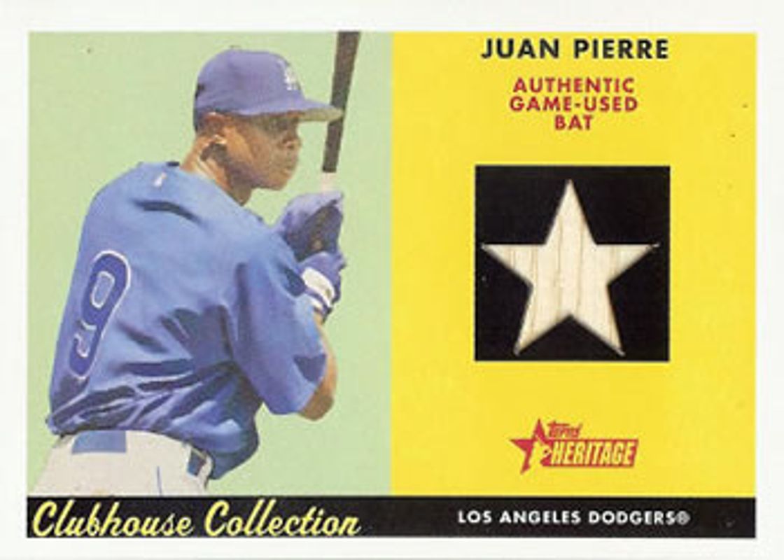 2007 Topps Heritage #CC-JP Clubhouse Collection Relics