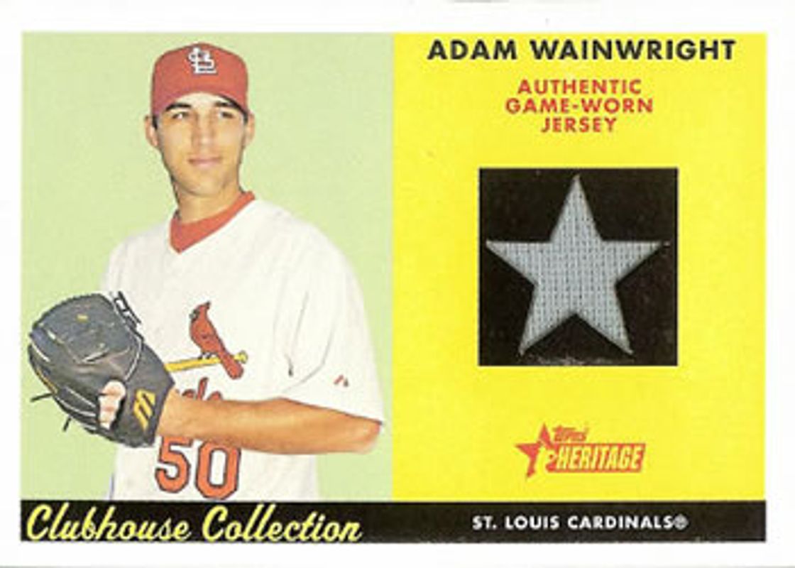 2007 Topps Heritage #CC-AW Clubhouse Collection Relics