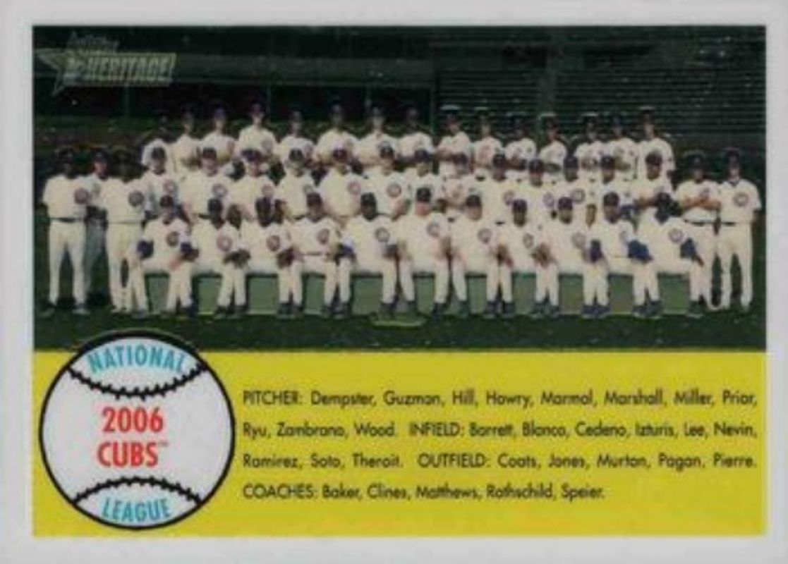 2007 Topps Heritage #THC92 Chrome /1958