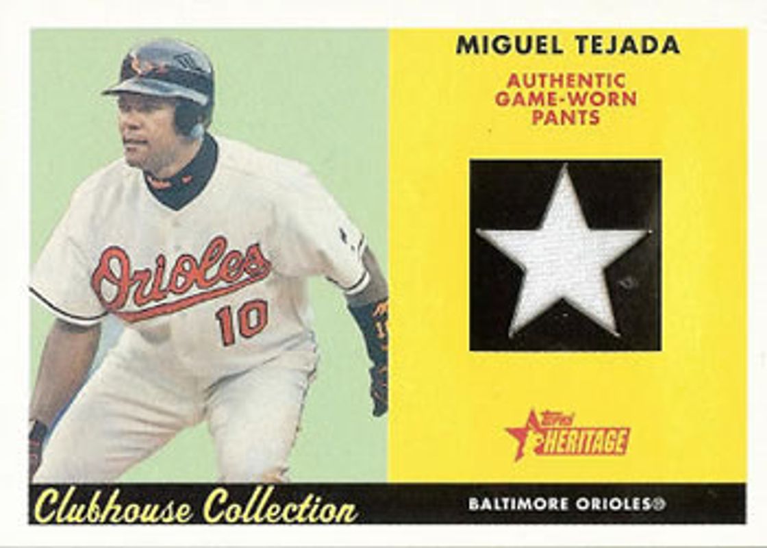 2007 Topps Heritage #CC-MOT Clubhouse Collection Relics