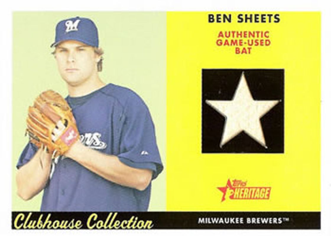 2007 Topps Heritage #CC-BS Clubhouse Collection Relics