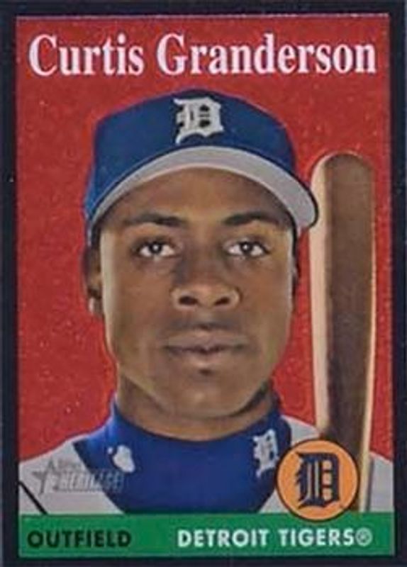 2007 Topps Heritage #THC49 Chrome Black Refractor /58