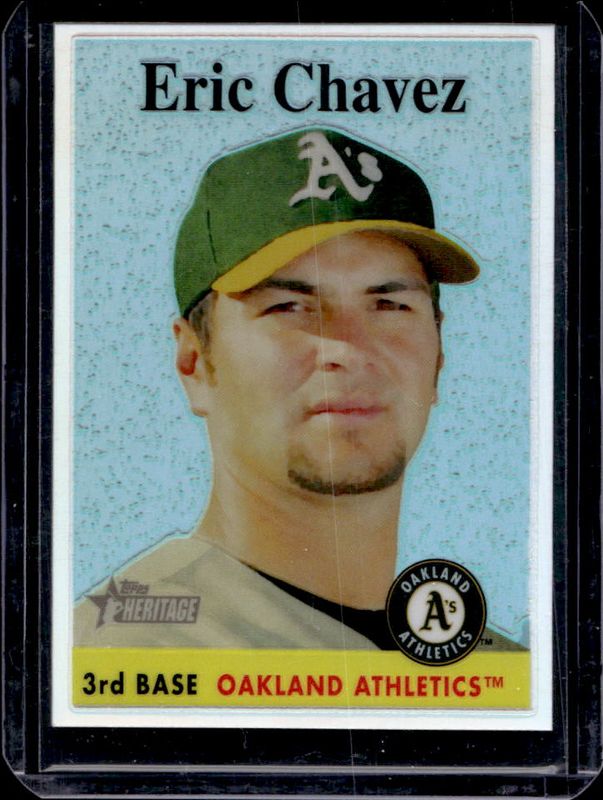 2007 Topps Heritage #THC34 Chrome Refractor /558