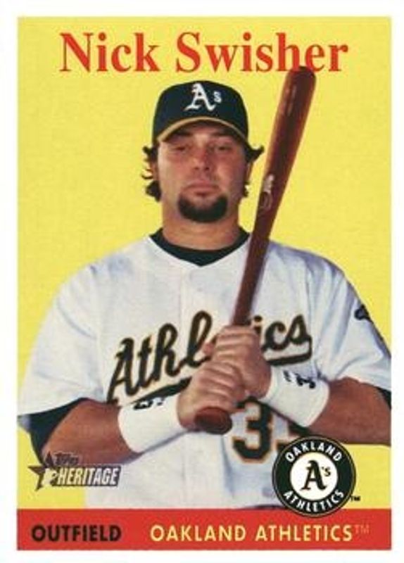 2007 Topps Heritage #58a Base