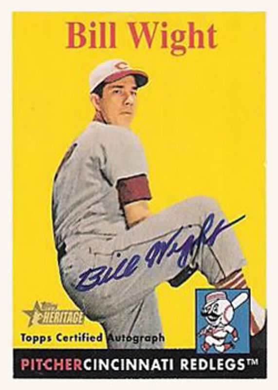 2007 Topps Heritage #ROA-BW Real One Autographs