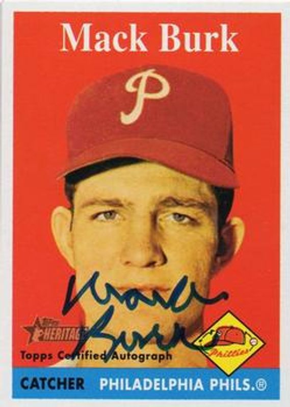 2007 Topps Heritage #ROA-MEB Real One Autographs