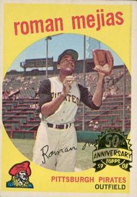 2008 Topps Heritage #218a 50th Anniversary Buybacks