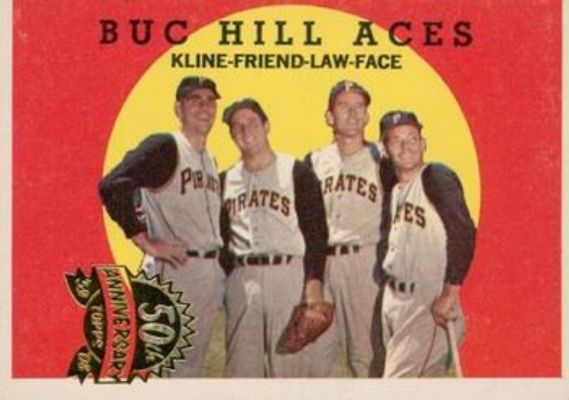 2008 Topps Heritage #428 50th Anniversary Buybacks