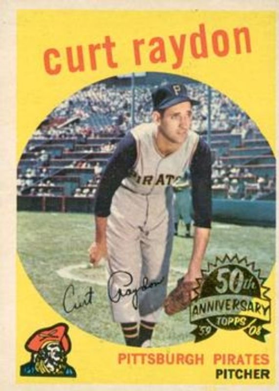 2008 Topps Heritage #305 50th Anniversary Buybacks