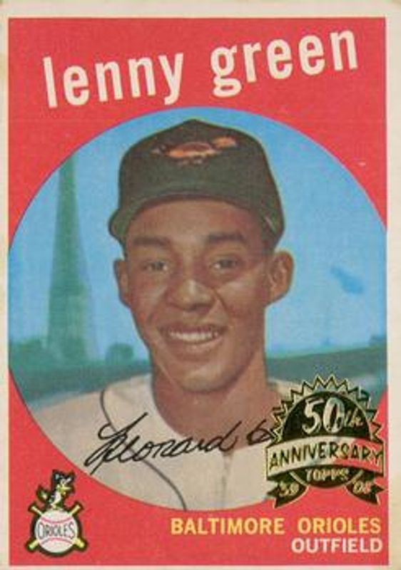 2008 Topps Heritage #209a 50th Anniversary Buybacks