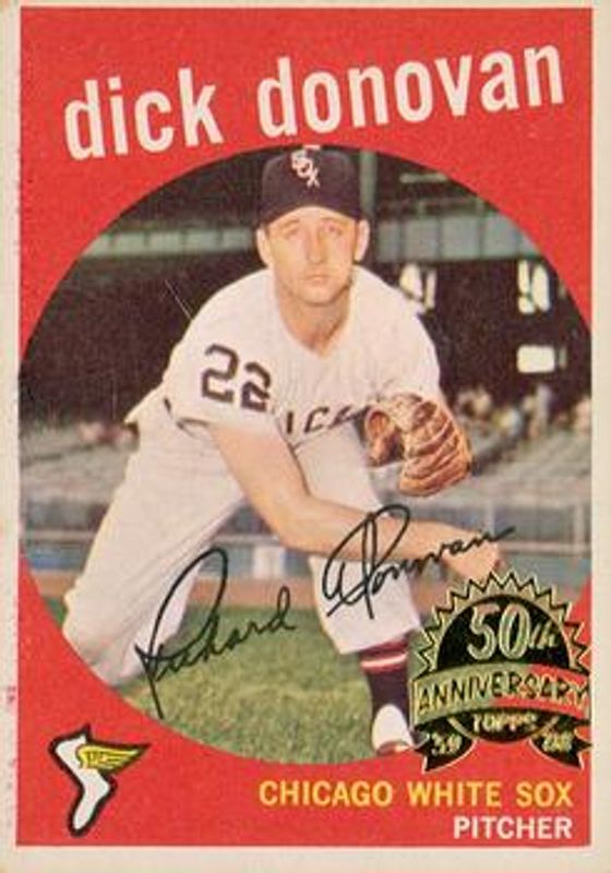 2008 Topps Heritage #5 50th Anniversary Buybacks