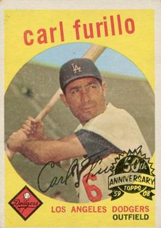 2008 Topps Heritage #206b 50th Anniversary Buybacks