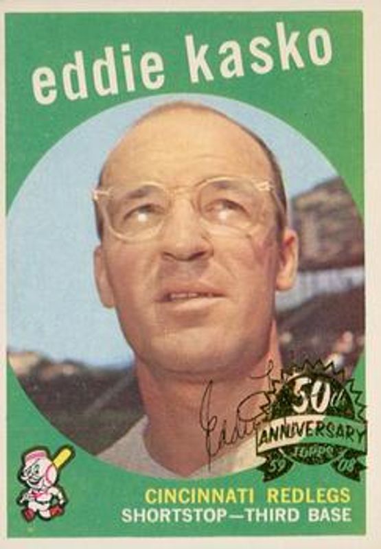 2008 Topps Heritage #232a 50th Anniversary Buybacks