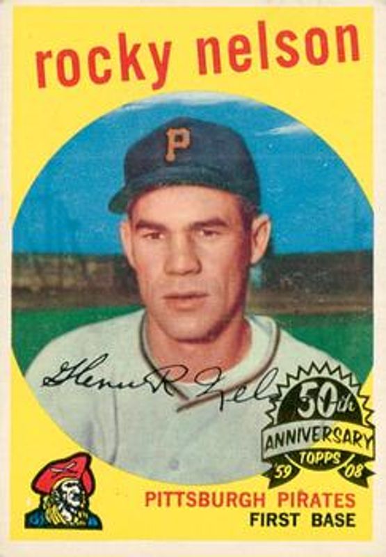 2008 Topps Heritage #446 50th Anniversary Buybacks