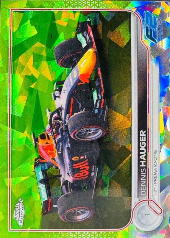 2022 Topps Chrome Formula 1 Sapphire Edition #77 Chartreuse /199