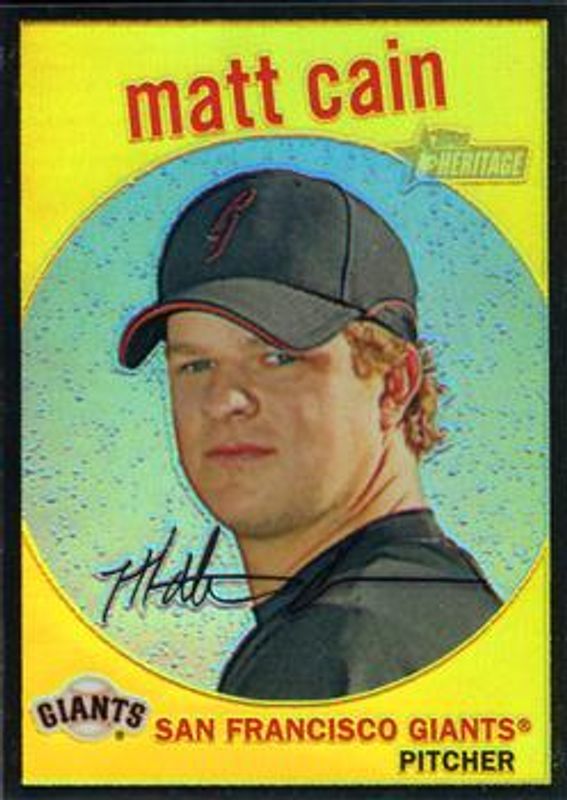 2008 Topps Heritage #C62 Chrome Refractor Black /59