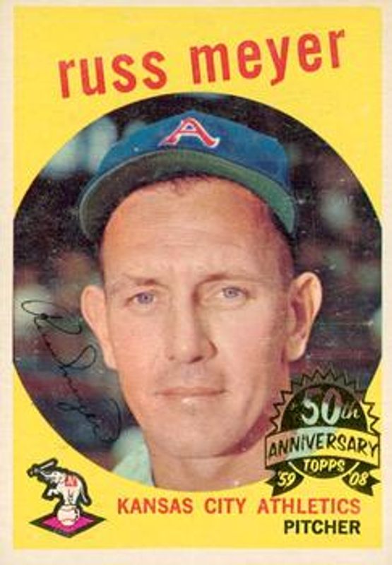 2008 Topps Heritage #482 50th Anniversary Buybacks