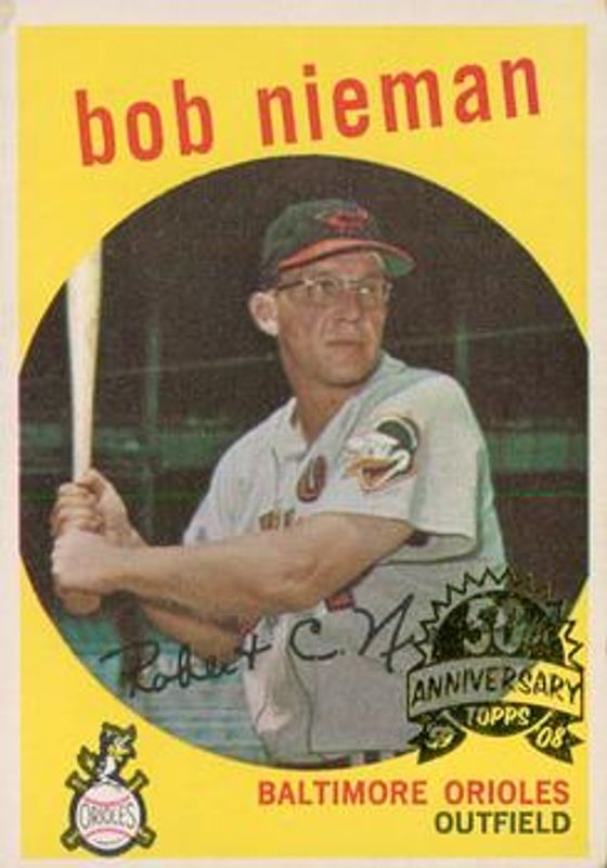 2008 Topps Heritage #375 50th Anniversary Buybacks