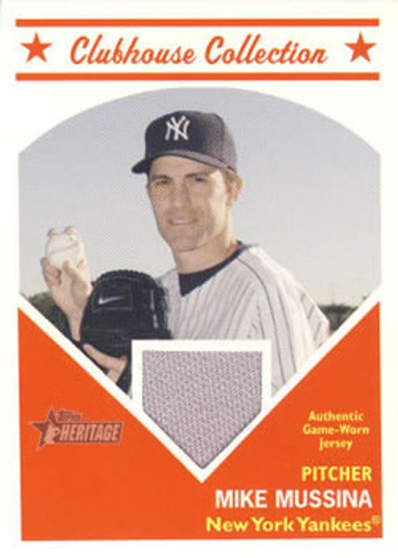 2008 Topps Heritage #CCMM Clubhouse Collection Relics