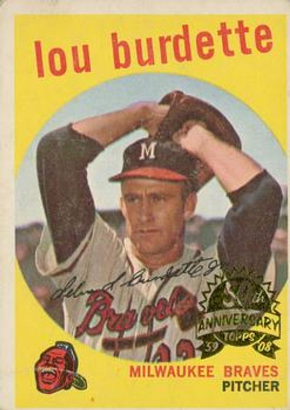 2008 Topps Heritage #440 50th Anniversary Buybacks