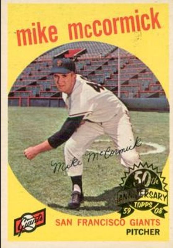 2008 Topps Heritage #148 50th Anniversary Buybacks