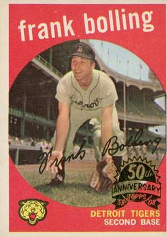 2008 Topps Heritage #280a 50th Anniversary Buybacks