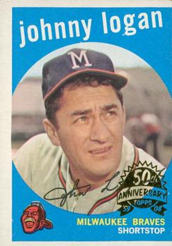 2008 Topps Heritage #225b 50th Anniversary Buybacks