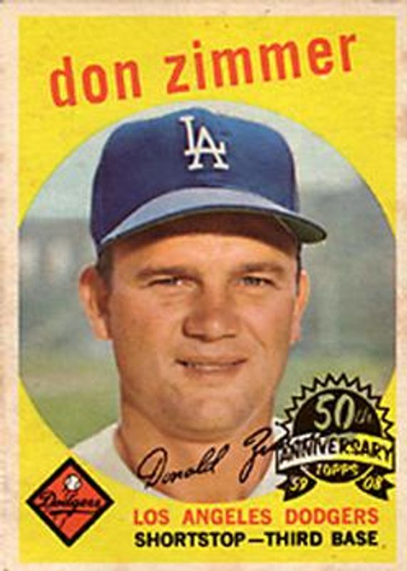 2008 Topps Heritage #287 50th Anniversary Buybacks