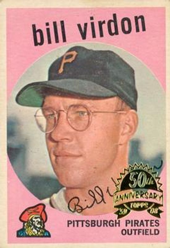 2008 Topps Heritage #190 50th Anniversary Buybacks