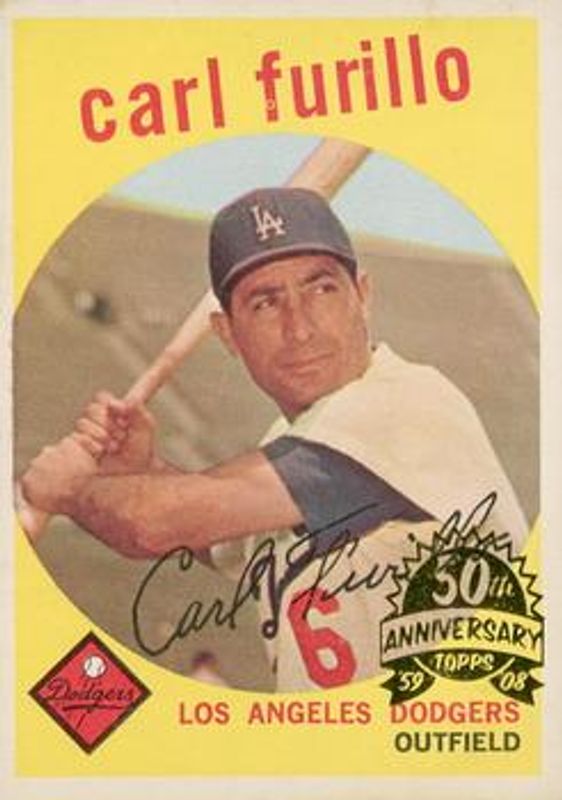 2008 Topps Heritage #206a 50th Anniversary Buybacks