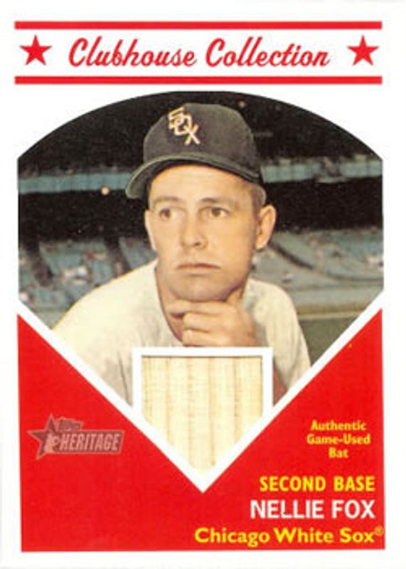 2008 Topps Heritage #HCCNF Clubhouse Collection Relics