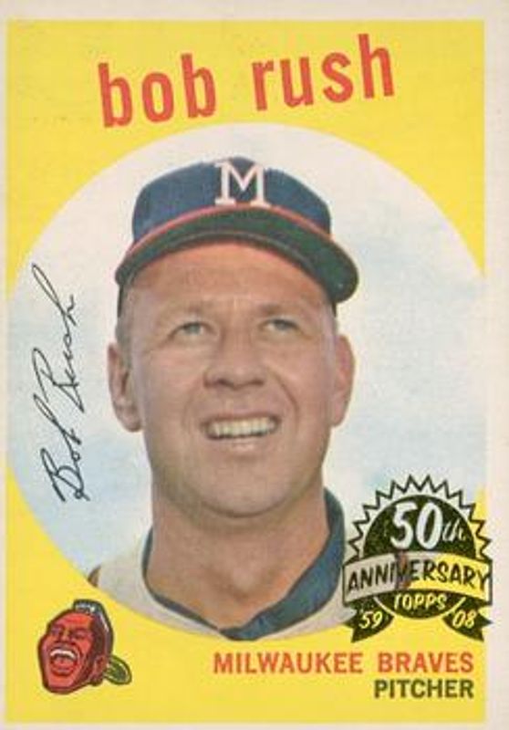 2008 Topps Heritage #396 50th Anniversary Buybacks