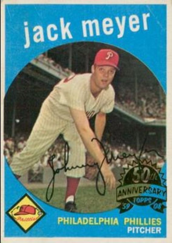 2008 Topps Heritage #269 50th Anniversary Buybacks