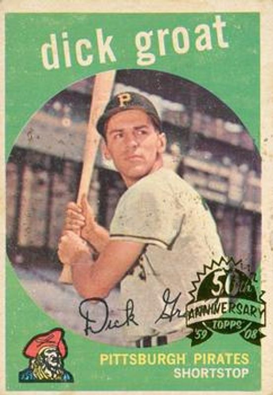 2008 Topps Heritage #160 50th Anniversary Buybacks