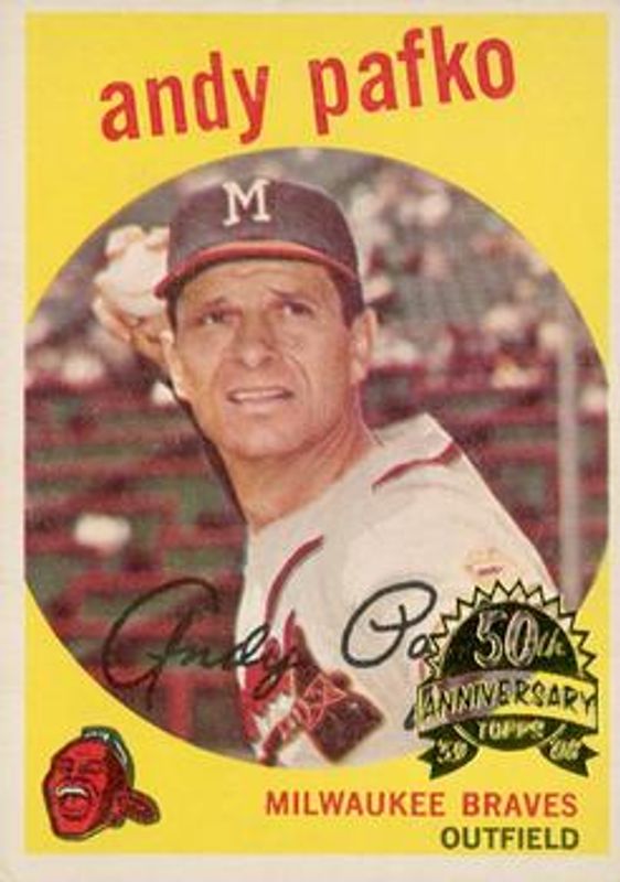 2008 Topps Heritage #27 50th Anniversary Buybacks