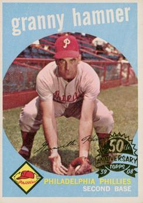 2008 Topps Heritage #436 50th Anniversary Buybacks