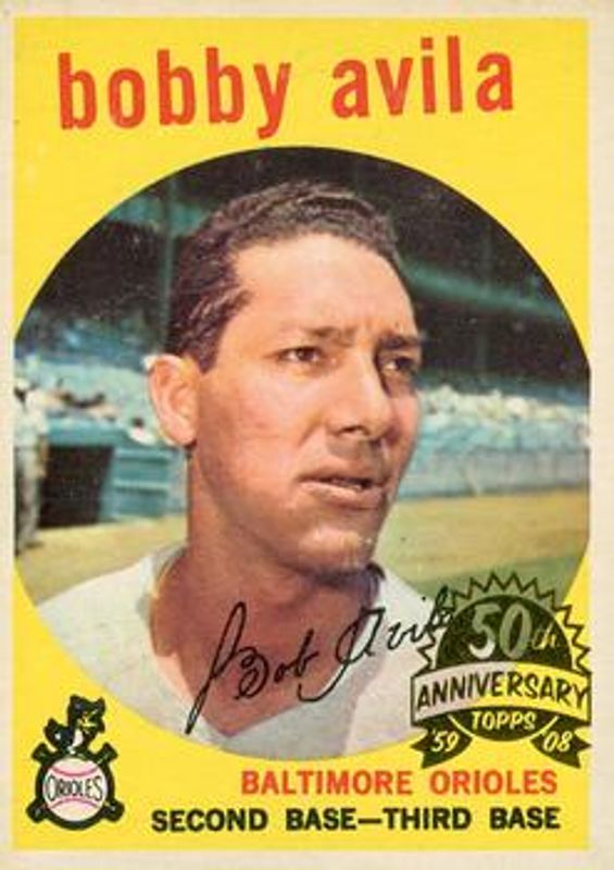 2008 Topps Heritage #363 50th Anniversary Buybacks