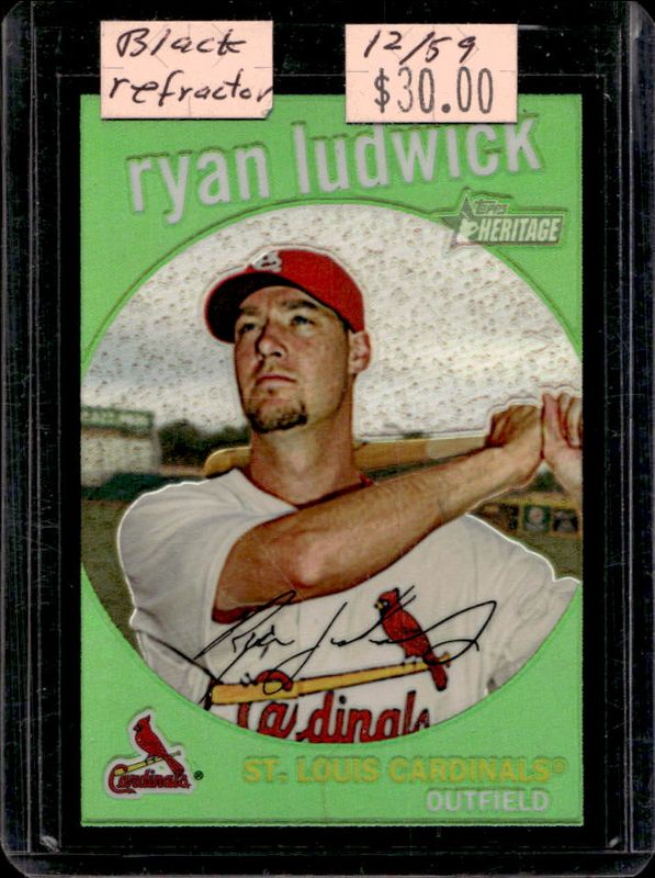 2008 Topps Heritage #C212 Chrome Refractor Black /59