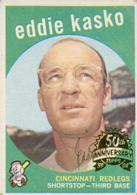 2008 Topps Heritage #232b 50th Anniversary Buybacks