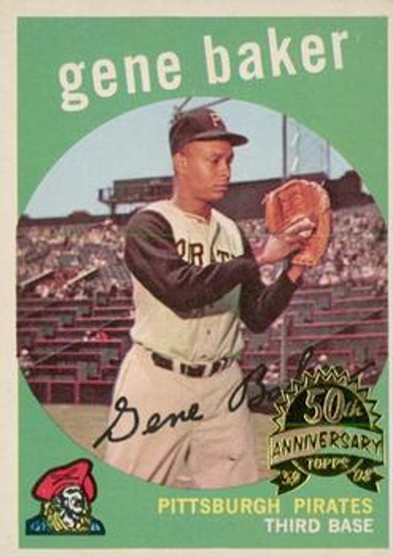 2008 Topps Heritage #238a 50th Anniversary Buybacks